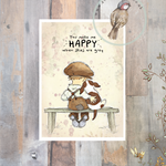 Little Print - A6 Size - You Make Me Happy