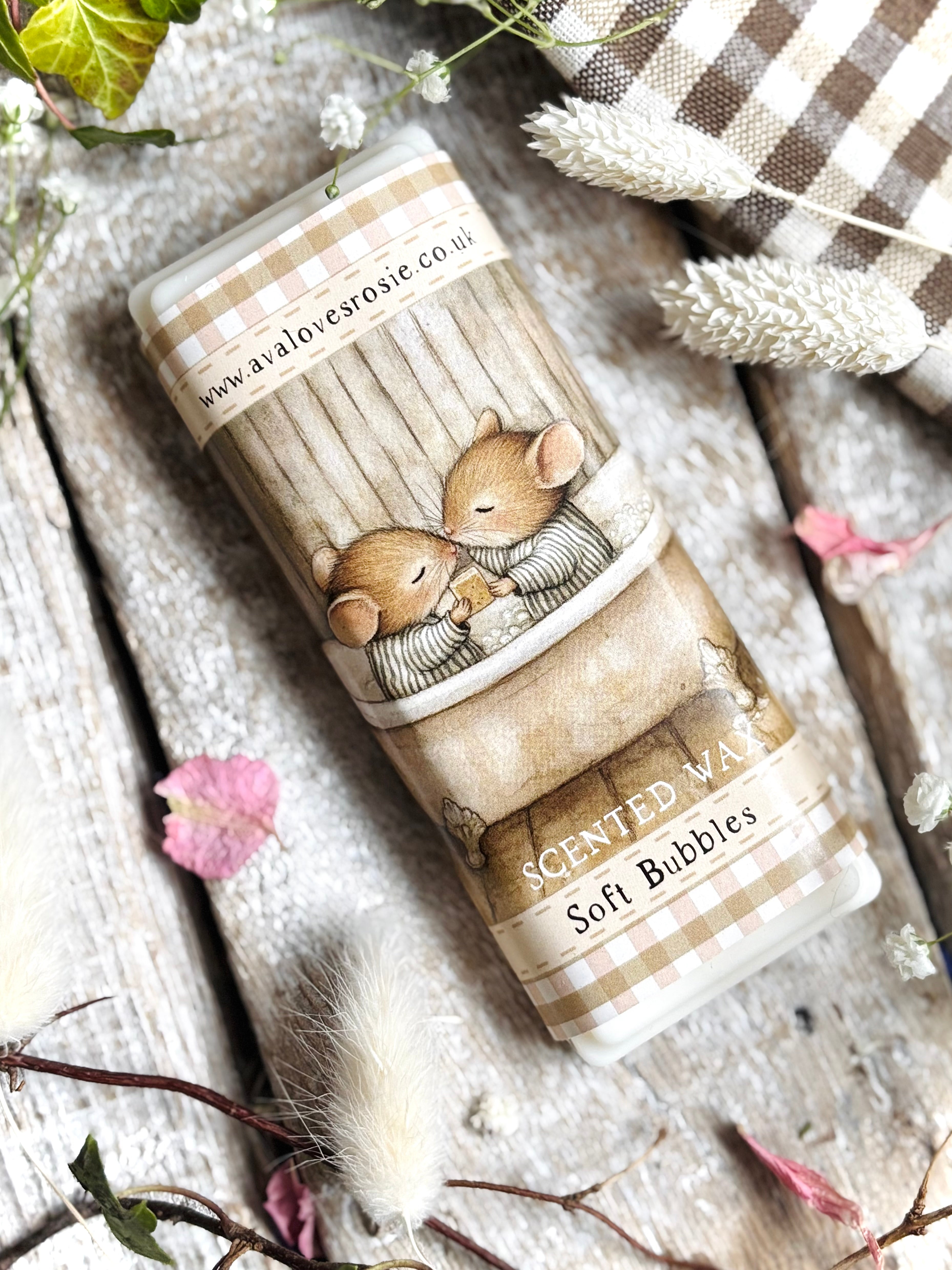 Scented Wax Melt Bar - Soft Bubbles