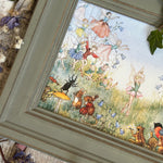 Flower Ballet by Molly Brett, 6x4" Framed Postcard