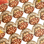 Snuggled Bunnies Sticker Sheet - 35 Round Stickers