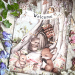 Aluminium Sign - Little Hollow - Welcome