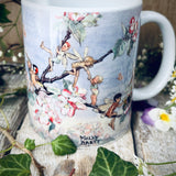 11oz Ceramic Mug -Fairies On Apple Blossom - Molly Brett