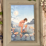 Midsummer Night by Margaret Tarrant, 6x4" Framed Postcard