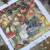 Brambly Hedge - I Wonder If Anyone Lives Down There - Greeting Card