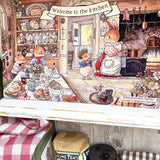Aluminium Sign - Welcome To The Kitchen - Foxwood Tales