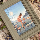 Midsummer Night by Margaret Tarrant, 6x4" Framed Postcard
