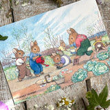 Postcard - Gardening - Margaret Tempest