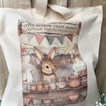 Little Burrow Craft Market Tote Bag
