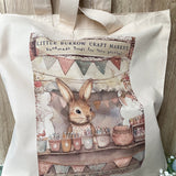 Little Burrow Craft Market Tote Bag