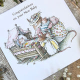 Brambly Hedge - New Baby - Greeting Card