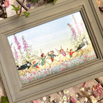 Twilight Dance by Molly Brett, 6x4" Framed Postcard