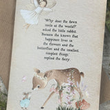 The Fairy And The Little Bunny - A6 Card - Happiness In The Small Things