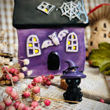 Cute Little Black Cat Decorations x 6