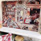 The Kitchen - Glass Chopping/Serving Board - Foxwood Tales