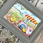 The Ice Cream Man, Racey Helps, 6x4" Framed Postcard
