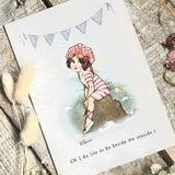 Agnes Richardson Postcard - Oh I Do Like To Be Beside The Seaside