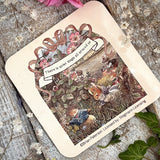 Cute Coaster 'Quiet Magic'- Foxwood Tales
