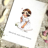 Agnes Richardson Postcard - Cherish The Small, Simple Moments