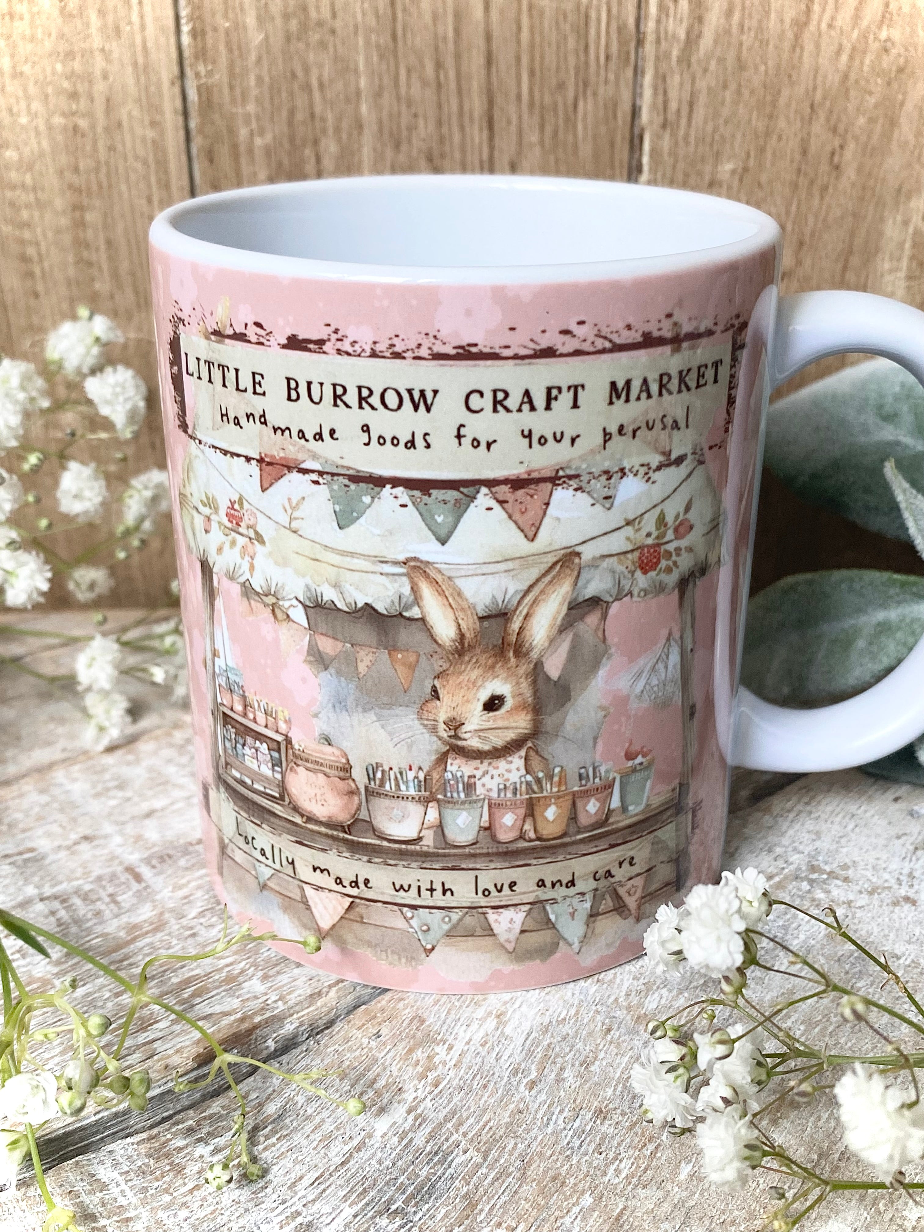Little Burrow Craft Market 11oz Ceramic Mug