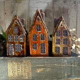 Little Autumn Houses - Set of 3 - Size Medium