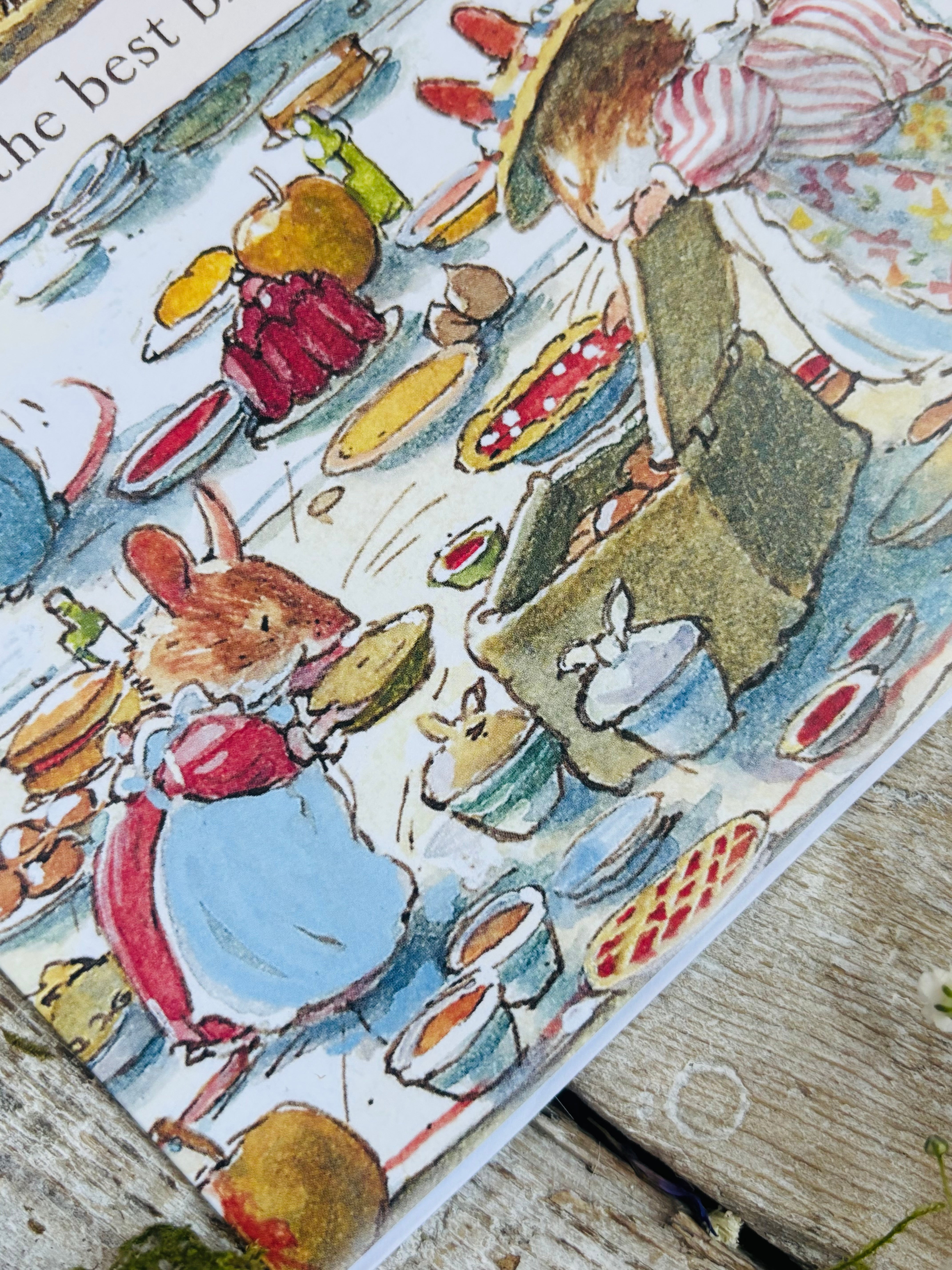 Brambly Hedge - Picnic Time - Have The Best Birthday Ever Greeting Card