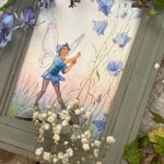 Harebell Fairy - Margaret Tarrant - Framed Postcard