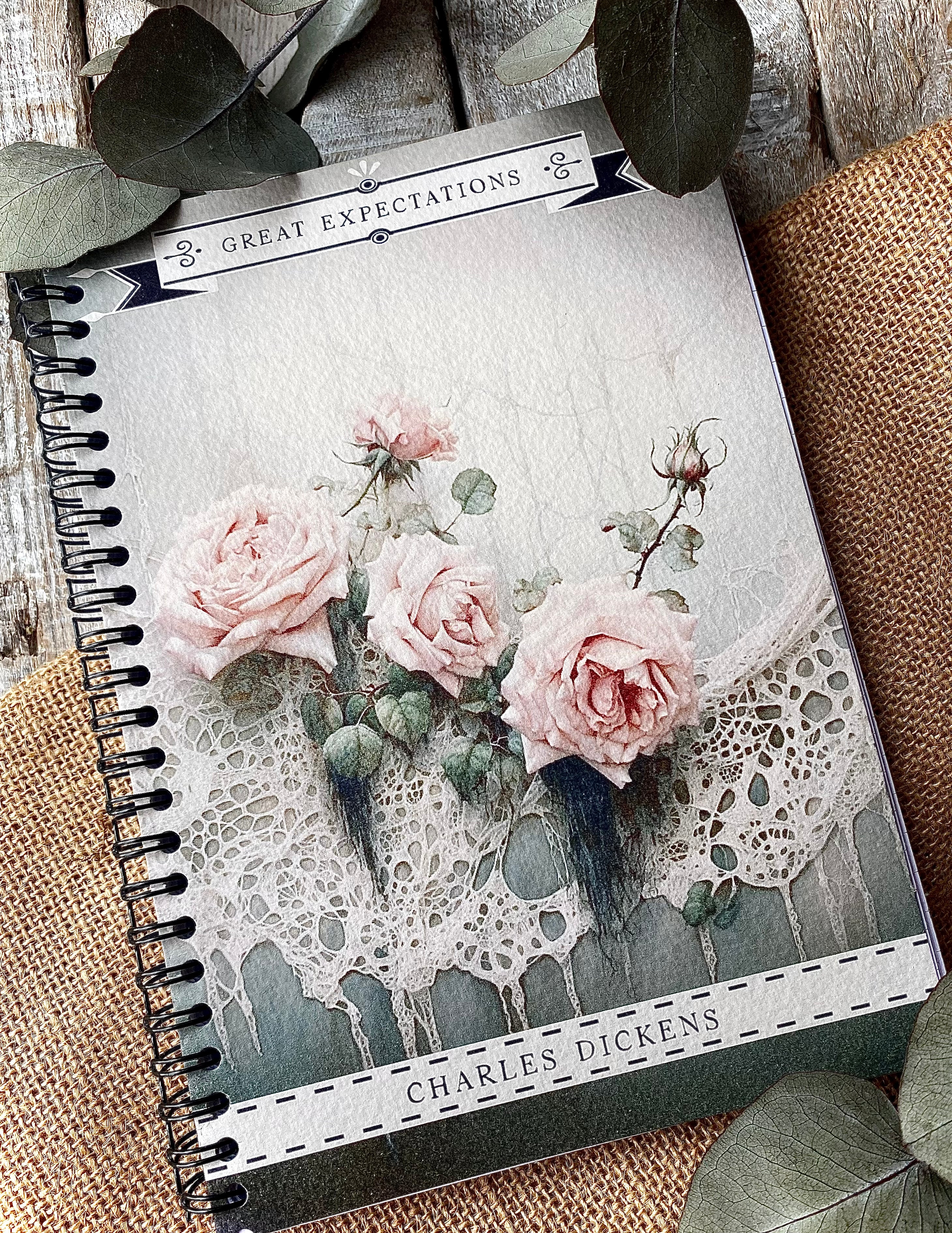 A5 Spiral Bound Notebook - Literary Classics - Great Expectations