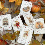 Adorable Little Cosy Season Pin / Brooch - Baby Hedgehog