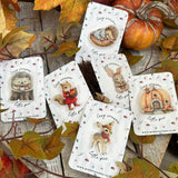 Adorable Little Cosy Season Pin / Brooch - Baby Hedgehog
