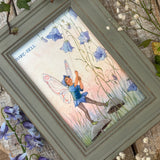 Harebell Fairy - Margaret Tarrant - Framed Postcard