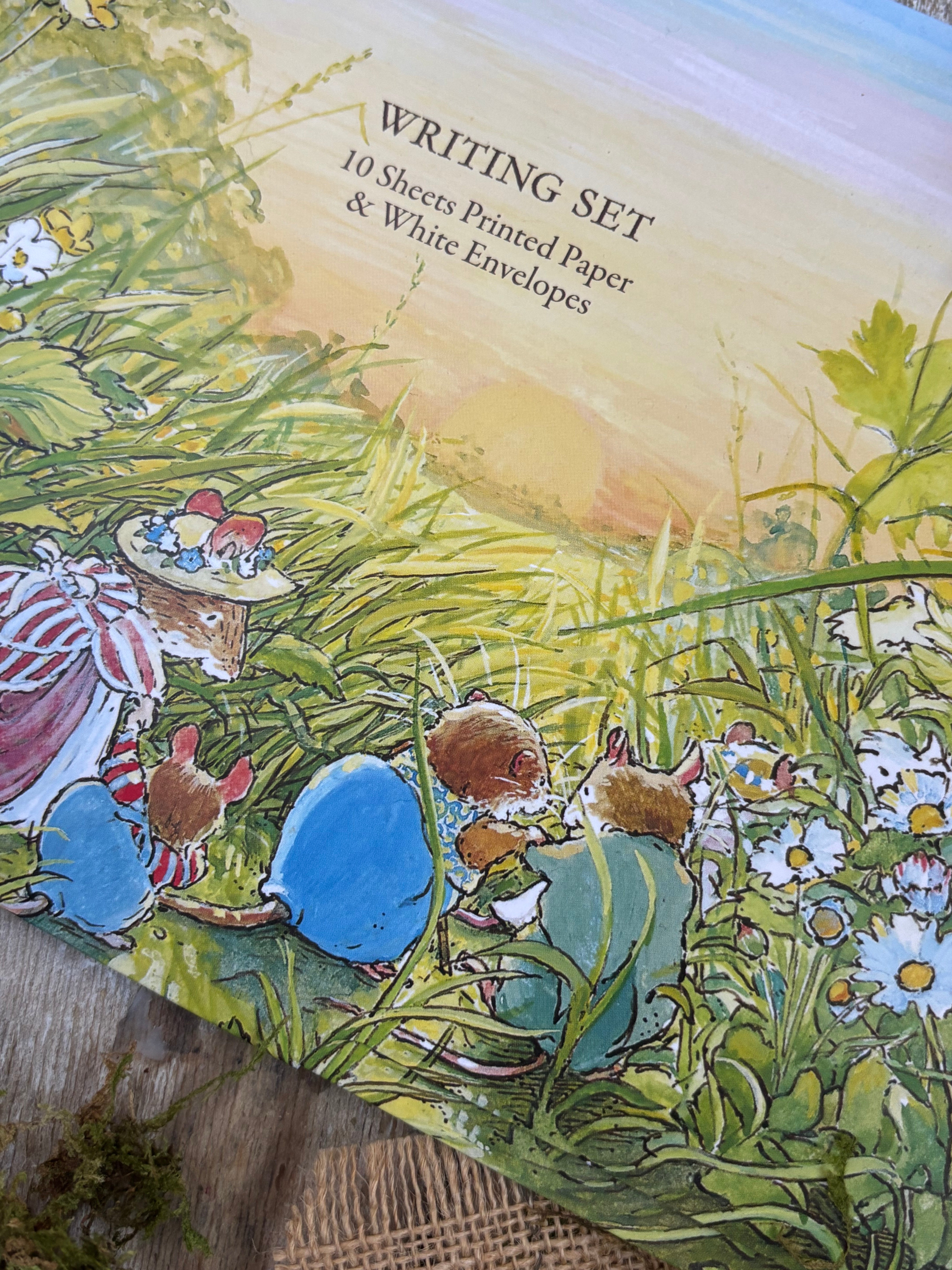 Brambly Hedge - Writing Set - Sunset In The Meadow
