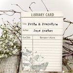 Literary Classic Earrings - Pride And Prejudice, Jane Austen