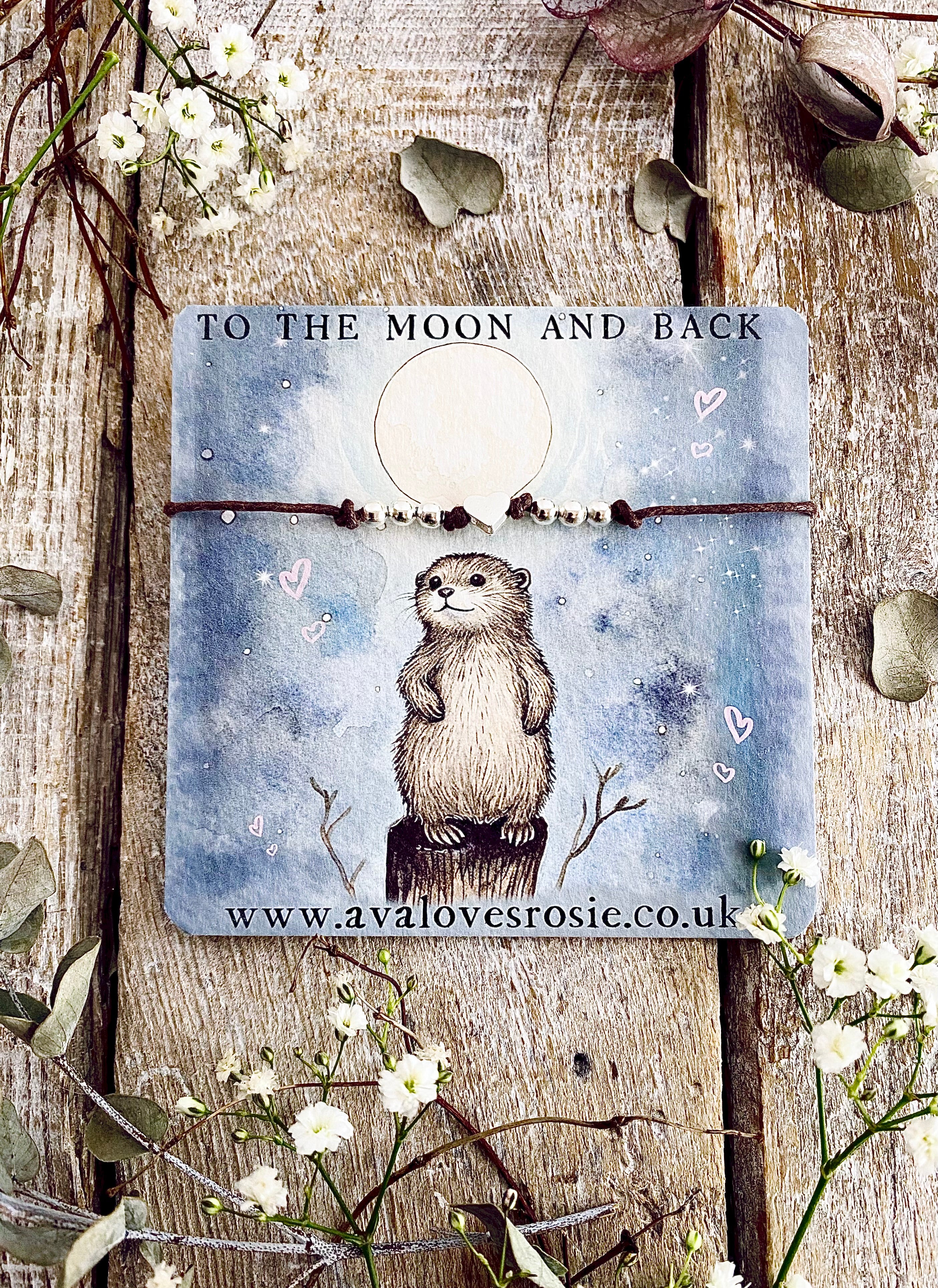 Just A Little Reminder Bracelet - To The Moon And Back