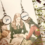 Literary Classic Earrings - Little Women, Louisa M Alcott