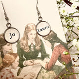 Literary Classic Earrings - Little Women, Louisa M Alcott