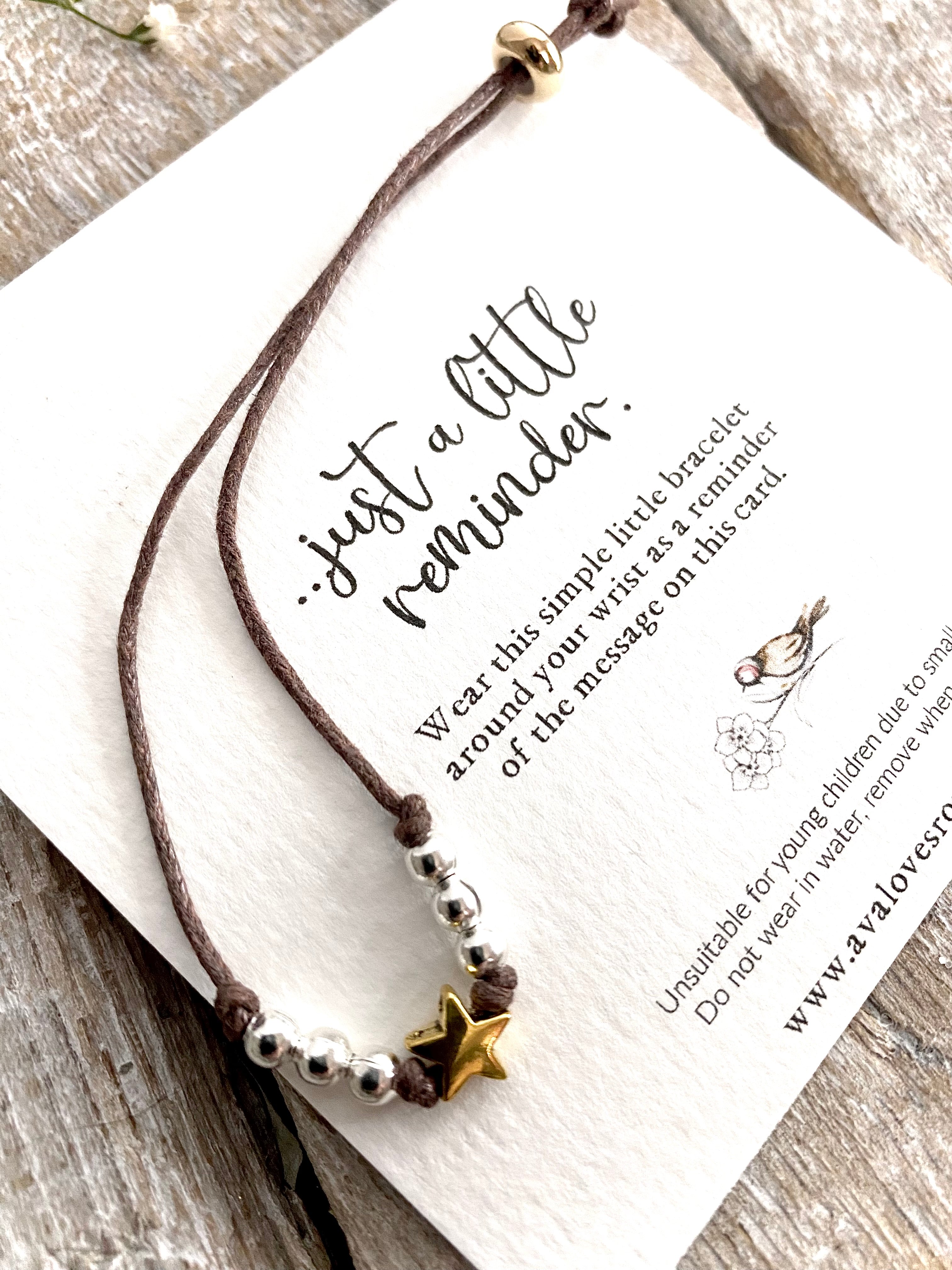 Just A Little Reminder Bracelet - To The Moon And Back