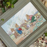 Gardening - Margaret Tempest - Framed Postcard