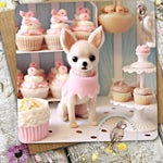 Sugar Paws - Blank Greeting Card - Chihuahua - 10