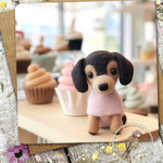 Sugar Paws - Blank Greeting Card - Dachshund - #13