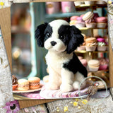 Sugar Paws - Blank Greeting Card - Spaniel #31