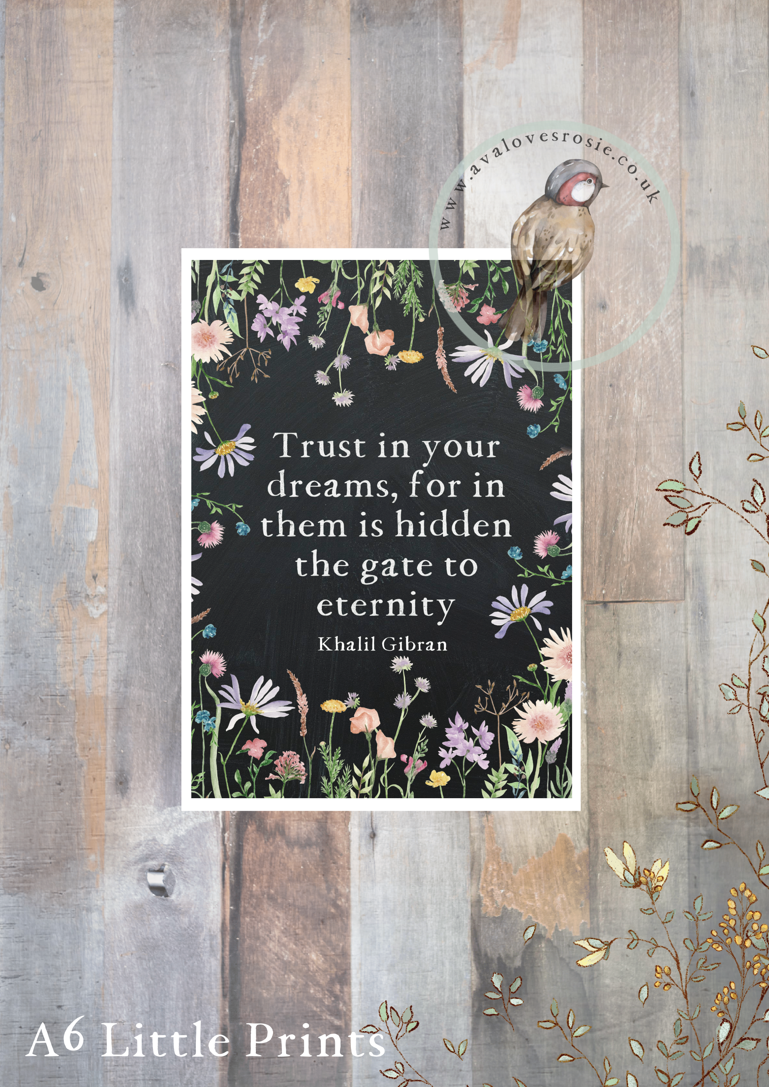 Little Print - A6 Size - Trust In Your Dreams