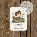 Sweet Little Keepsakes - A7 Size Prints/Cards - Boy Driving