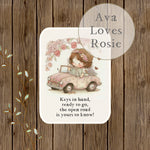 Sweet Little Keepsakes - A7 Size Prints/Cards - Girl Driving