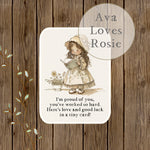 Sweet Little Keepsakes - A7 Size Prints/Cards - I'm Proud Of You