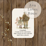 Sweet Little Keepsakes - A7 Size Prints/Cards - Girl To Grandad
