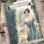 A5 Spiral Bound Notebook - Literary Classics - Pride And Prejudice