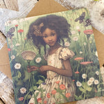 ‘Once Upon A Time…’ Square Greeting Card #5