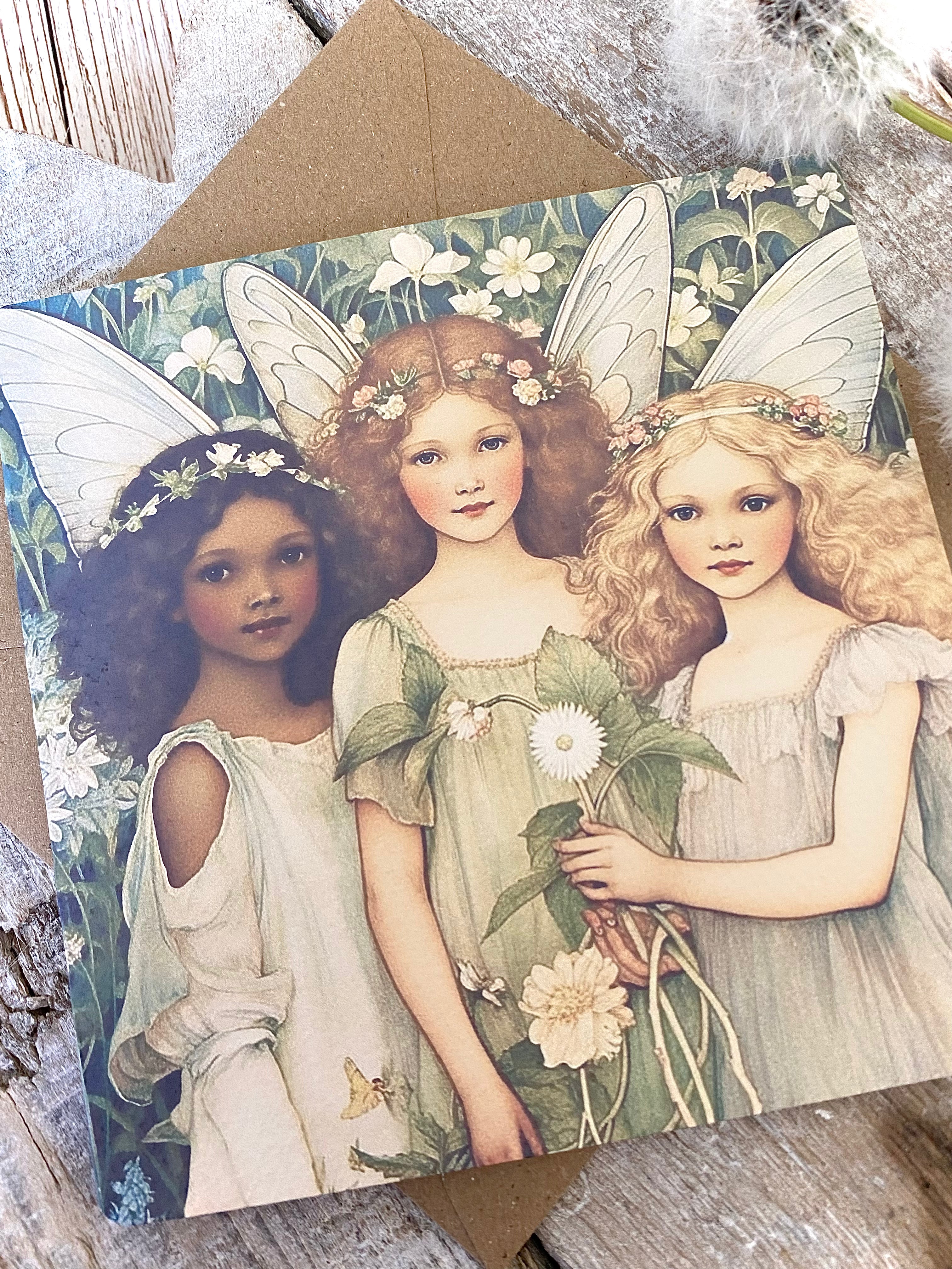 ‘Once Upon A Time…’ Square Greeting Card #2