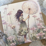 ‘Once Upon A Time…’ Square Greeting Card #13