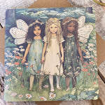 ‘Once Upon A Time…’ Square Greeting Card #8
